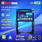 Автомагнитола для KIA Sorento 2 2009-2012 Android 10,0, автомагнитола, мультимедийный видеоплеер Carplay, авто Blu-Ray экран, 2 din