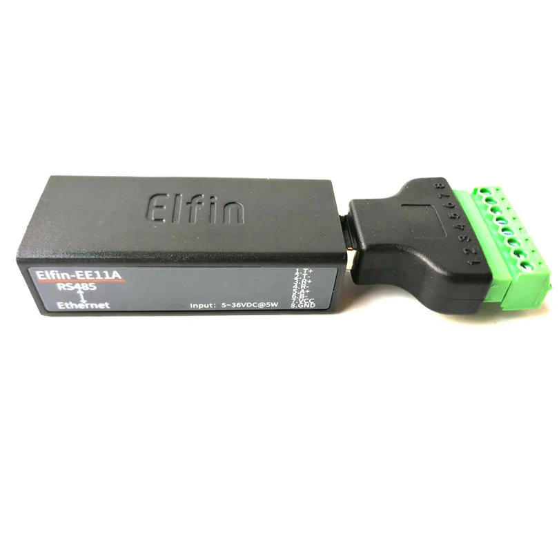 Преобразователь EE11A с последовательным портом RS485 на Ethernet TCP/IP RJ45 со встроенным