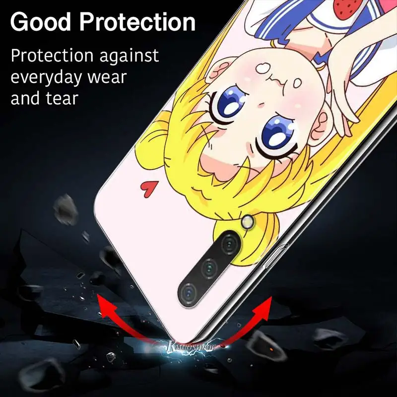 

Cartoon Sailor moon Style for Xiaomi Poco M2 Pro Mi 9 9T CC9 10 Lite 5G Pro Note 10 9 SE 8 A3 F1 Lite Phone Case