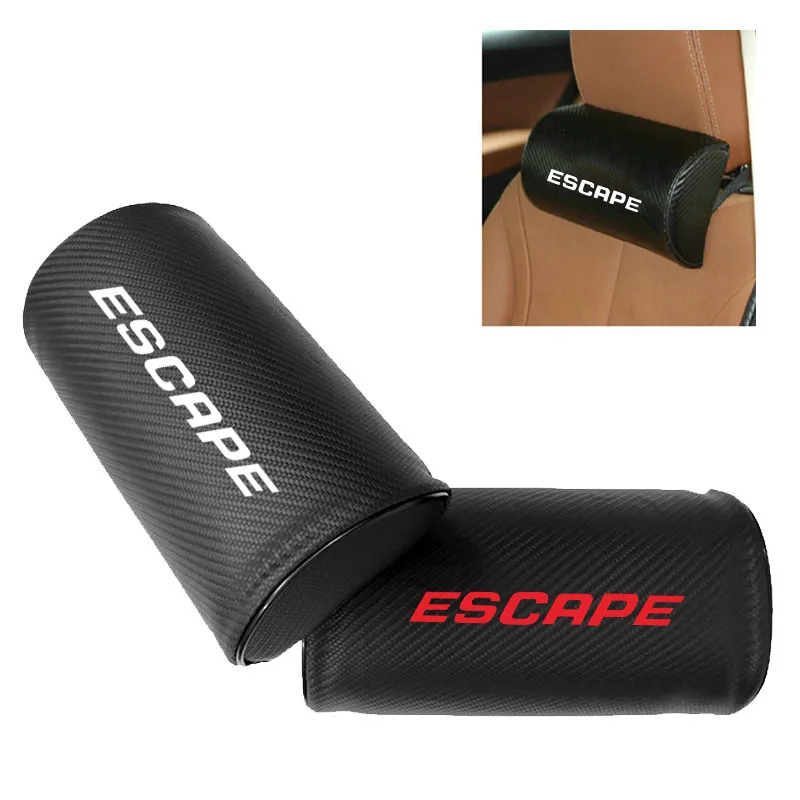 Автомобильная подушка для FORD ESCAPE поддержка головы и шеи из углеродного волокна