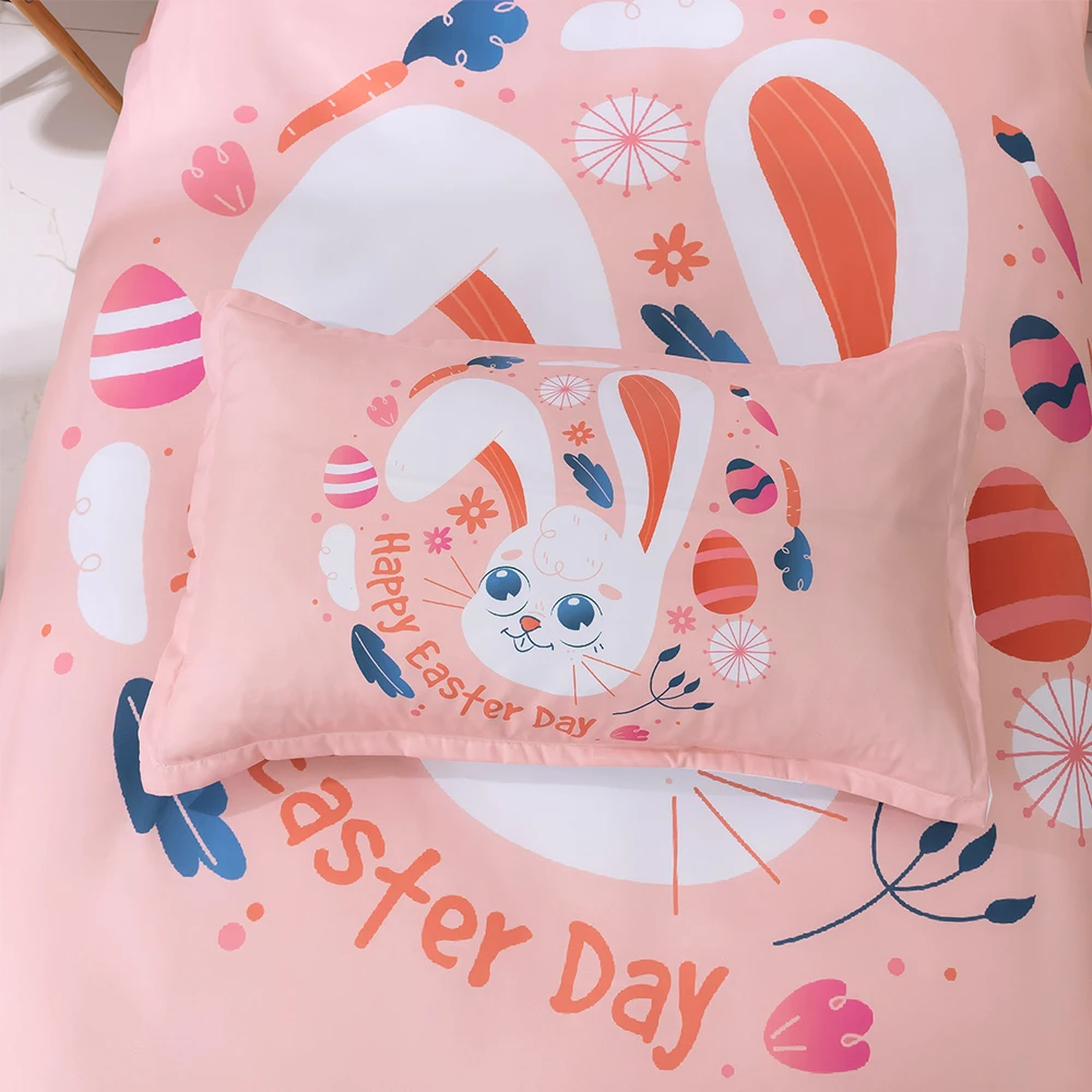 Набор постельного белья на пасхальную тематику пододеяльник в виде яйца и