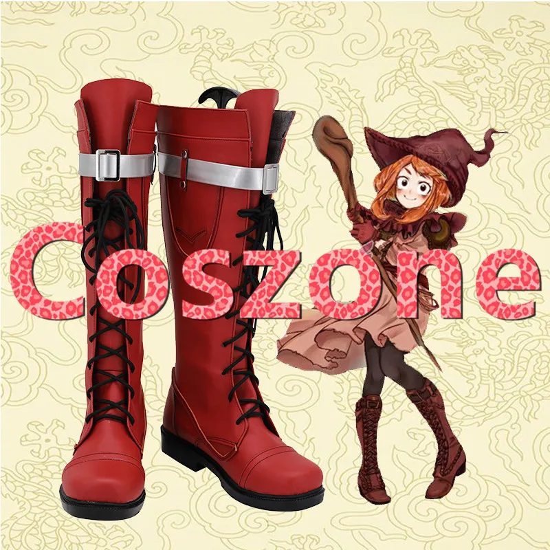 Ботинки для косплея Моя геройская Академия красные ботинки Хэллоуина карнавала