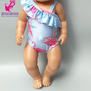 Детская кукла, одежда для плавания, для куклы реборн 43 см, 18 дюймов, купальник для куклы