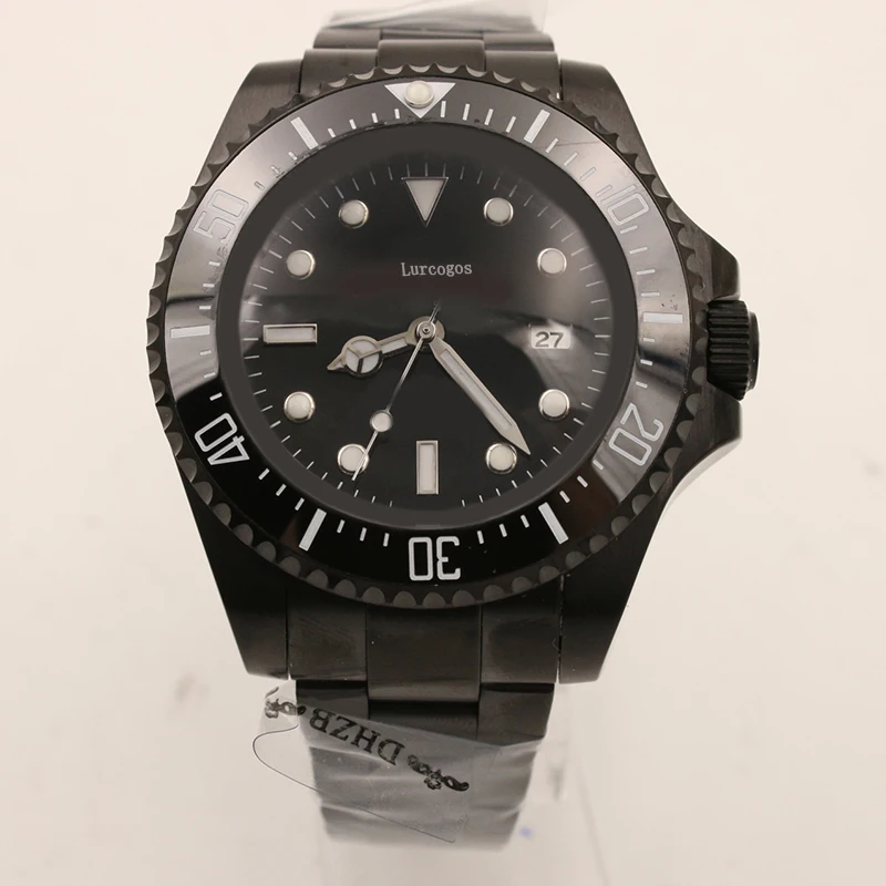 Высококачественные автоматические мужские наручные часы Sea Dweller 116660 44 мм с черным