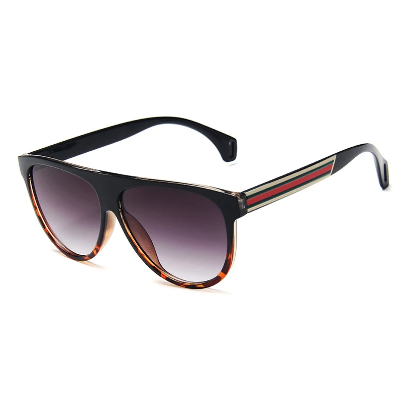 Женские и мужские ретро-очки Higodoy большие солнцезащитные очки в квадратной