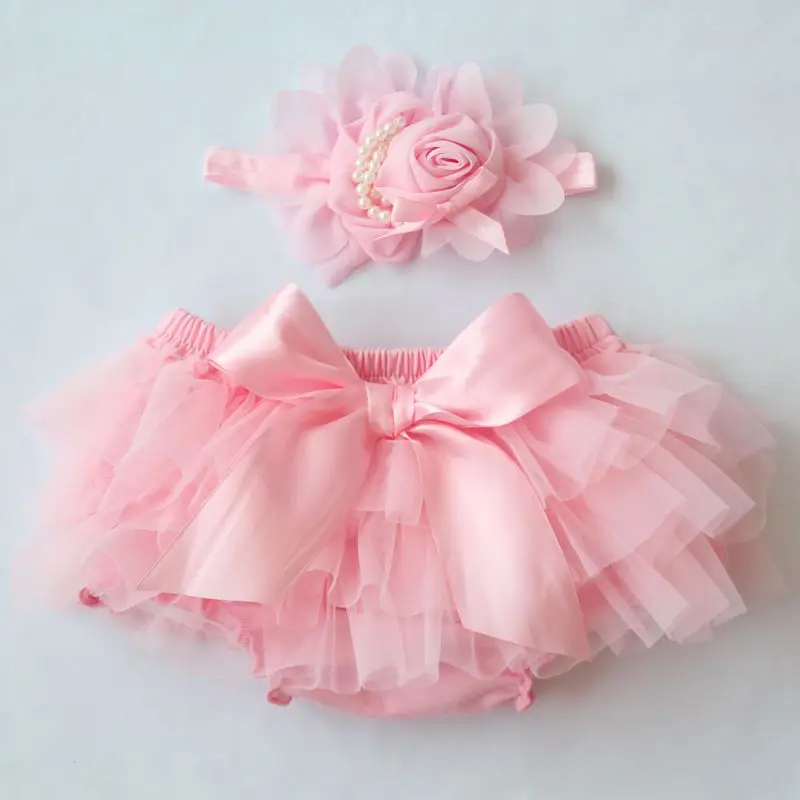 Baby Cotton Chiffon Ruffle Bloomers Toddler Newborn Shorts Baby Summer cute Flower Cover fashion Diaper Clothing