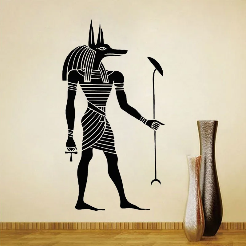 

Modern Design Egyptian Figure Wall Sticker Home Decor Living Room DIY Removable Vinyl Wall Art Decal Bedroom Decoration