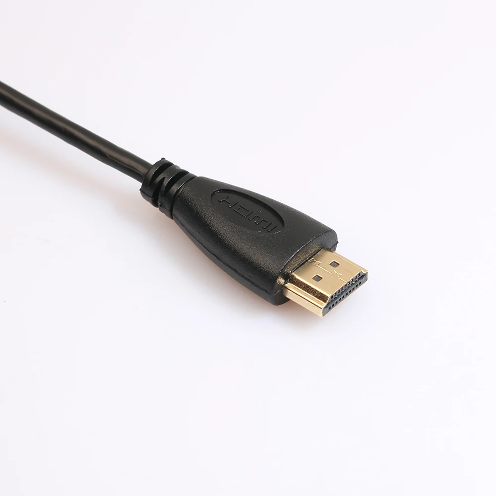 Позолоченный кабель HDMI версии 1 4 штекер-штекер цифровой аудио видео монитор 0 5 м/1