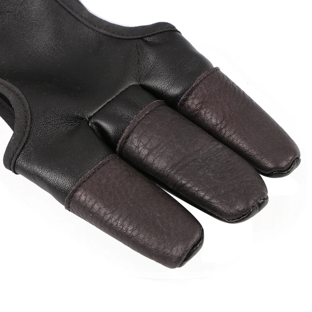 

Hunting Protective Archery Glove 3 Fingers Guard Protector