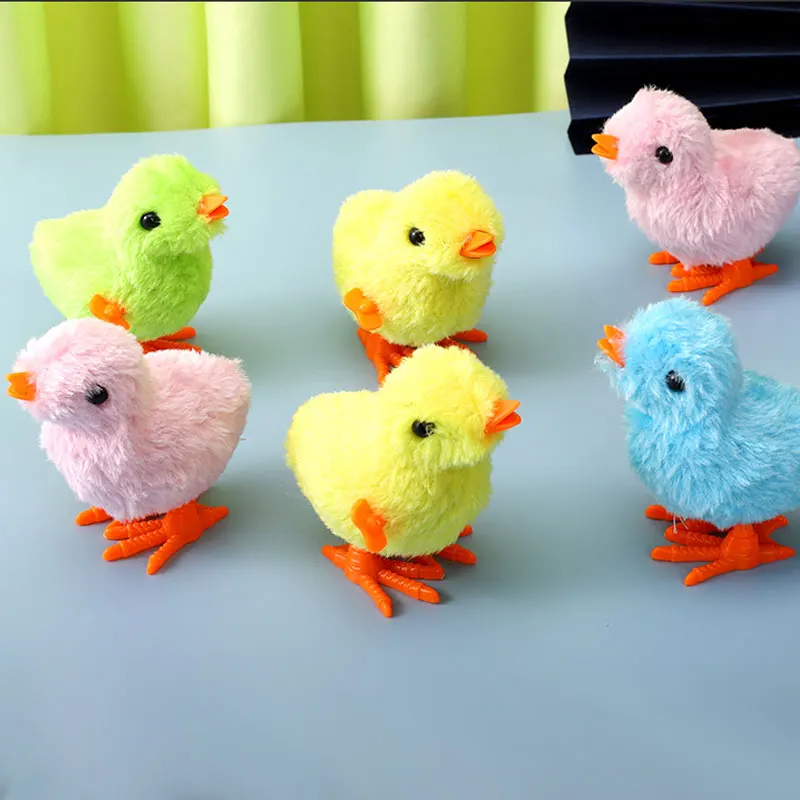 

Цыпленка Симпатичные игрушки для малышей, детей мягкие игрушки оптовая продажа на цепочке курица Пружинные игрушки цыпленок пушистый