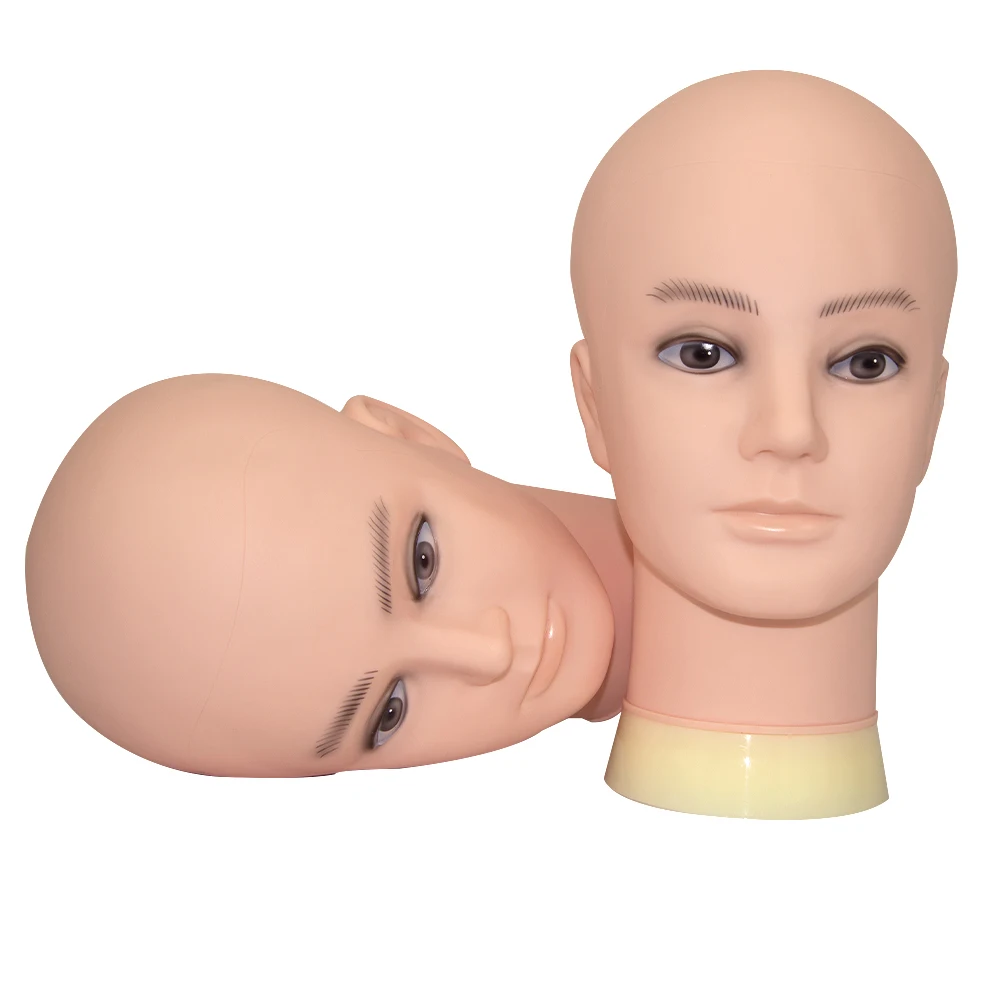 Голова манекена лысой Мужская голова парика стойка профессиональная