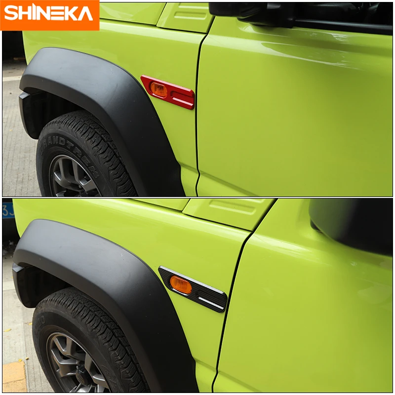 Наружные наклейки SHINEKA для Suzuki Jimny боковой брызговик автомобиля поворотник