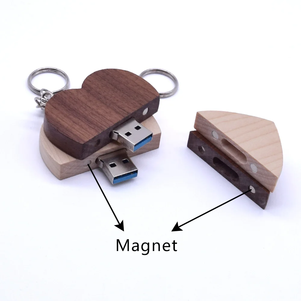 USB флеш накопитель деревянный 8 64 Гб с логотипом|USB флэш-накопители| |