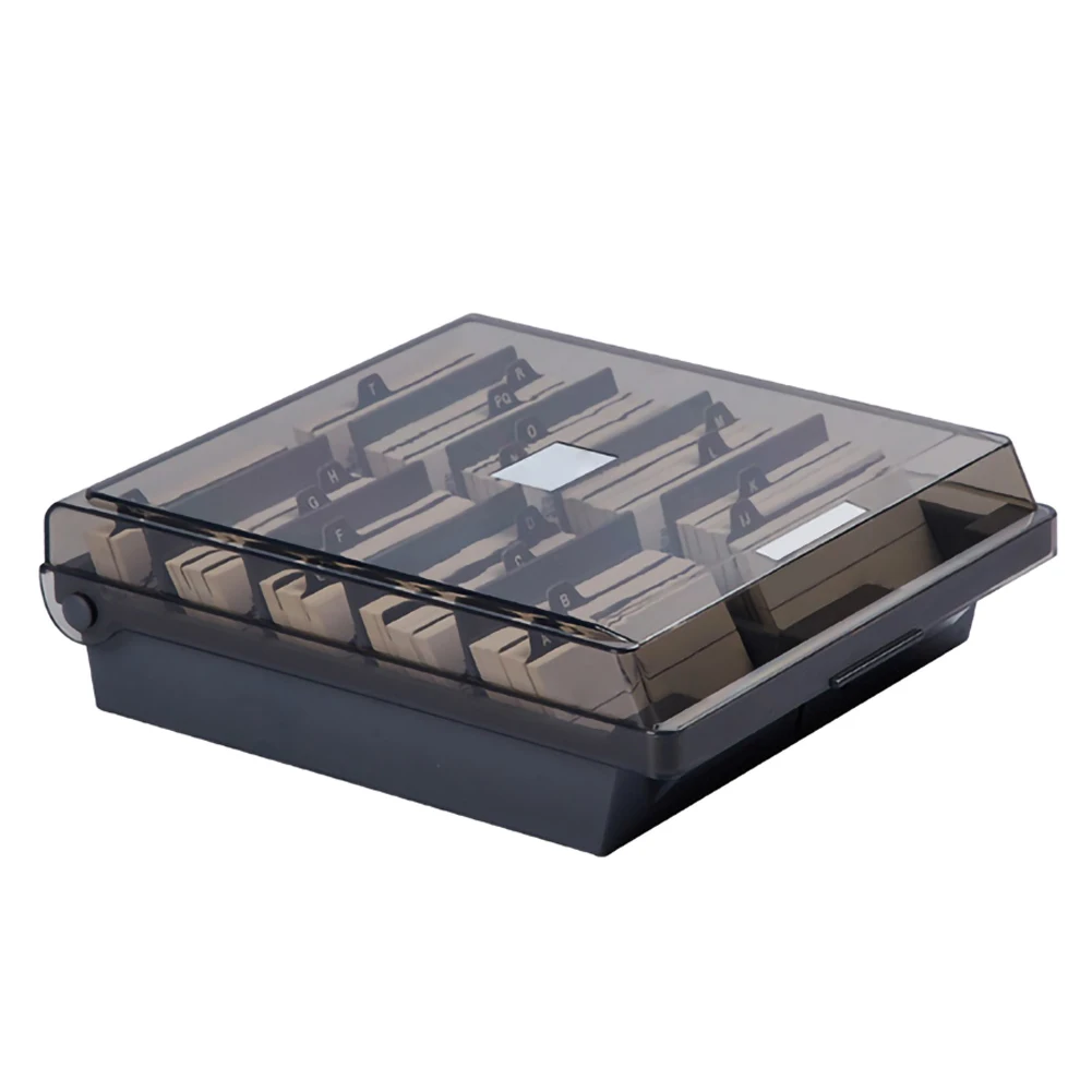 Органайзер для визиток большой Именной держатель карт с вкладками и