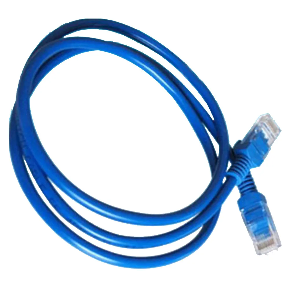 3 фута 1 м RJ45 Ethernet сетевой Соединительный кабель Lan синий цвет провода Перемычки
