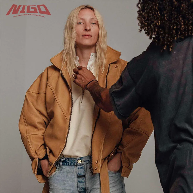 

NIGO F 6TH Cowhide Cropped Jacket Code@G20