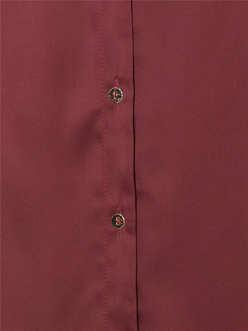 

Streetwear Women Solid Satin Button Shirts 2020 Fashion Ladies Long Loose Tops Elegant Female Chic Turn Down Collar Blouses