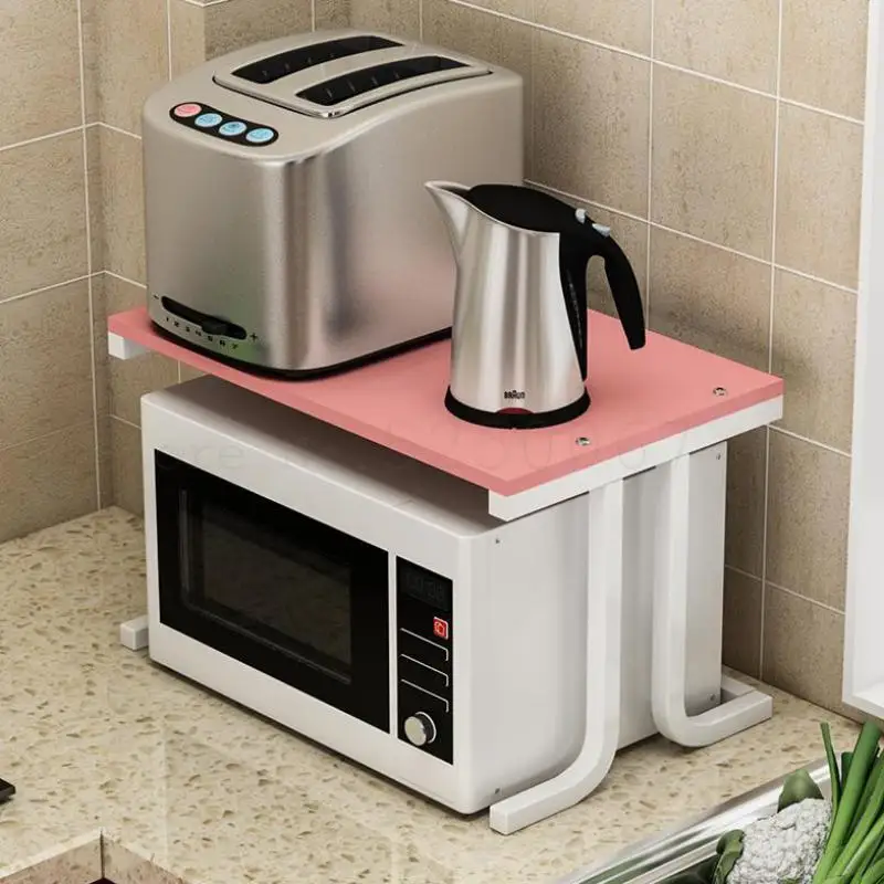 Полка для микроволновой печи кухонная приправа приправ простая напольная рама