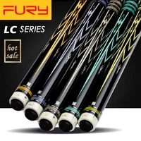 fury billiard pool cue lc series 11 75mm13mm tip high quality maple kta ste tecnologia shaft professional billard stick kit