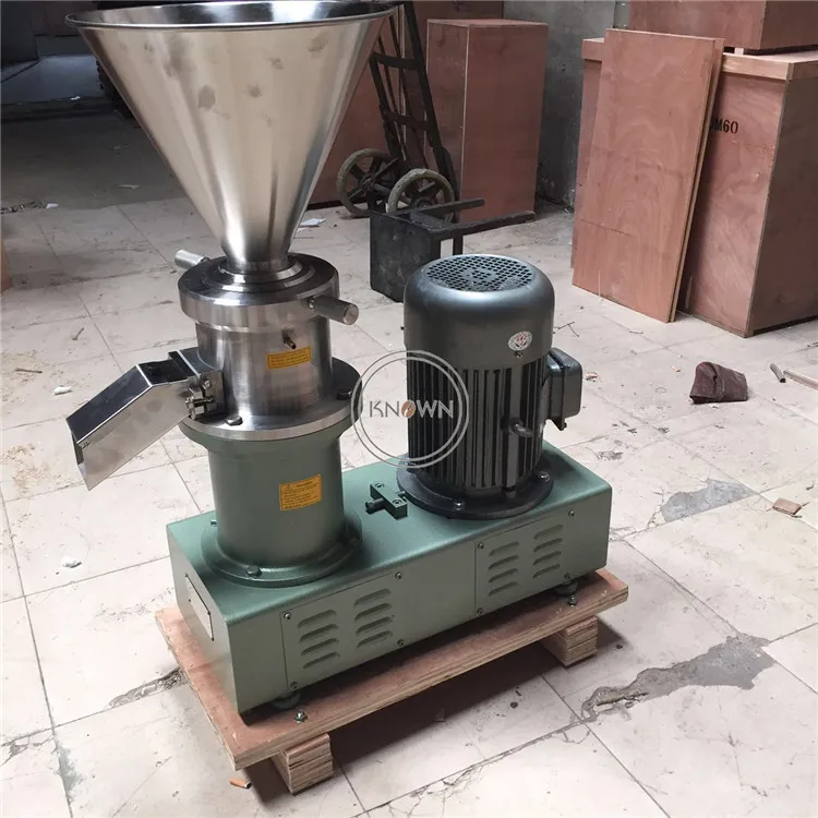 Промышленная коллоидная мельница пищевая машина для кунжута арахисового масла
