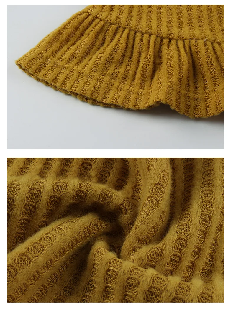 

Vintage knitted short dress women autumn winter long sleeve office lady elegant dress casual ladies dress with belt 2020