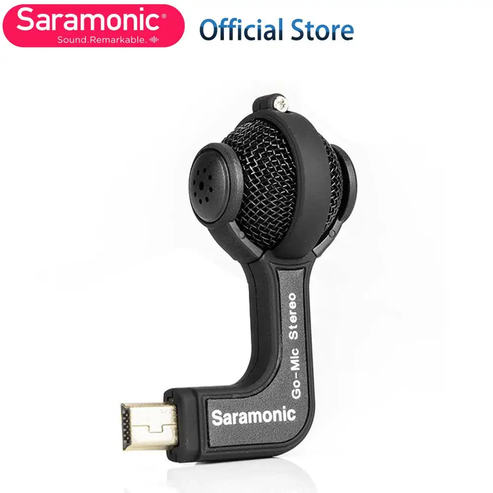 Профессиональный стерео микрофон Saramonic G Mic для камер GoPro Hero4 Hero3 + Hero3|professional