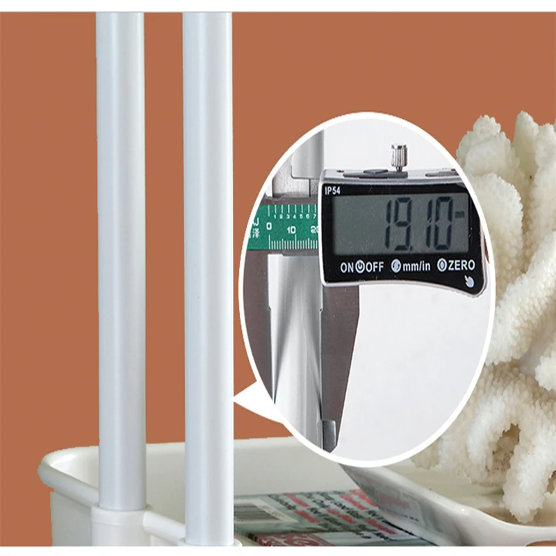 

1 Kitchen trolley 3Tier utility Cart multi-function trolley storage trolley kitchen foldable trolley Rolling Metal trolley