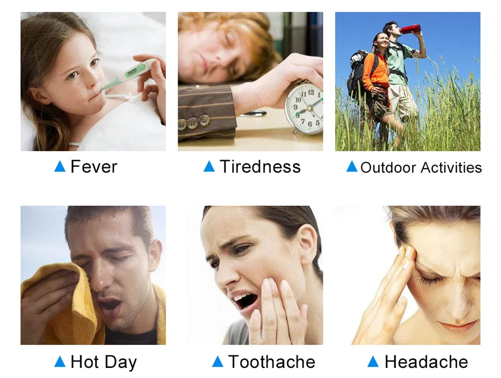 20 упаковок охлаждающие пластыри детский жар медицинский пластырь мигрень