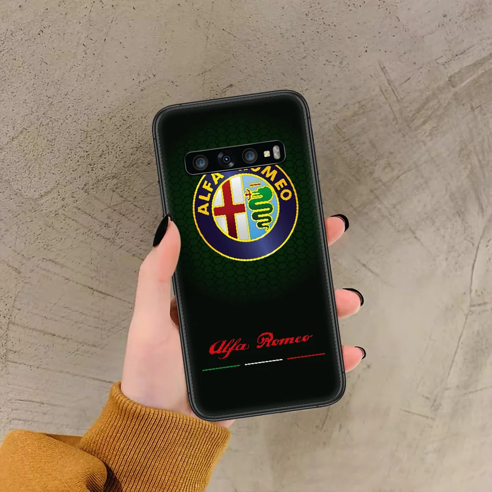 

Alfa Romeo Giulietta Italy Car Phone Case For Samsung Galaxy Note S 8 9 10 20 Plus E Lite Uitra black Etui Fashion Hoesjes