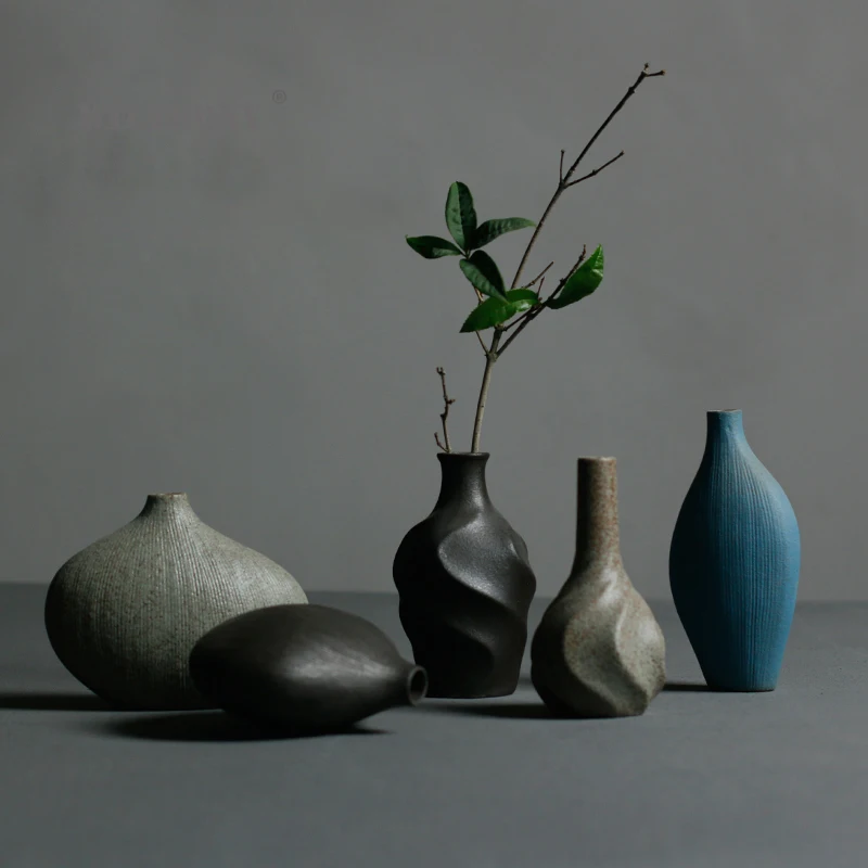 WIZAMONY Новое поступление Европа зеркальная керамическая ретро ваза для украшения