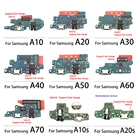 100 шт., USB-разъём для зарядки Samsung A10 A20 A30 A40 A50 A60 A70 A10S A20S A30S A50S A51 A71