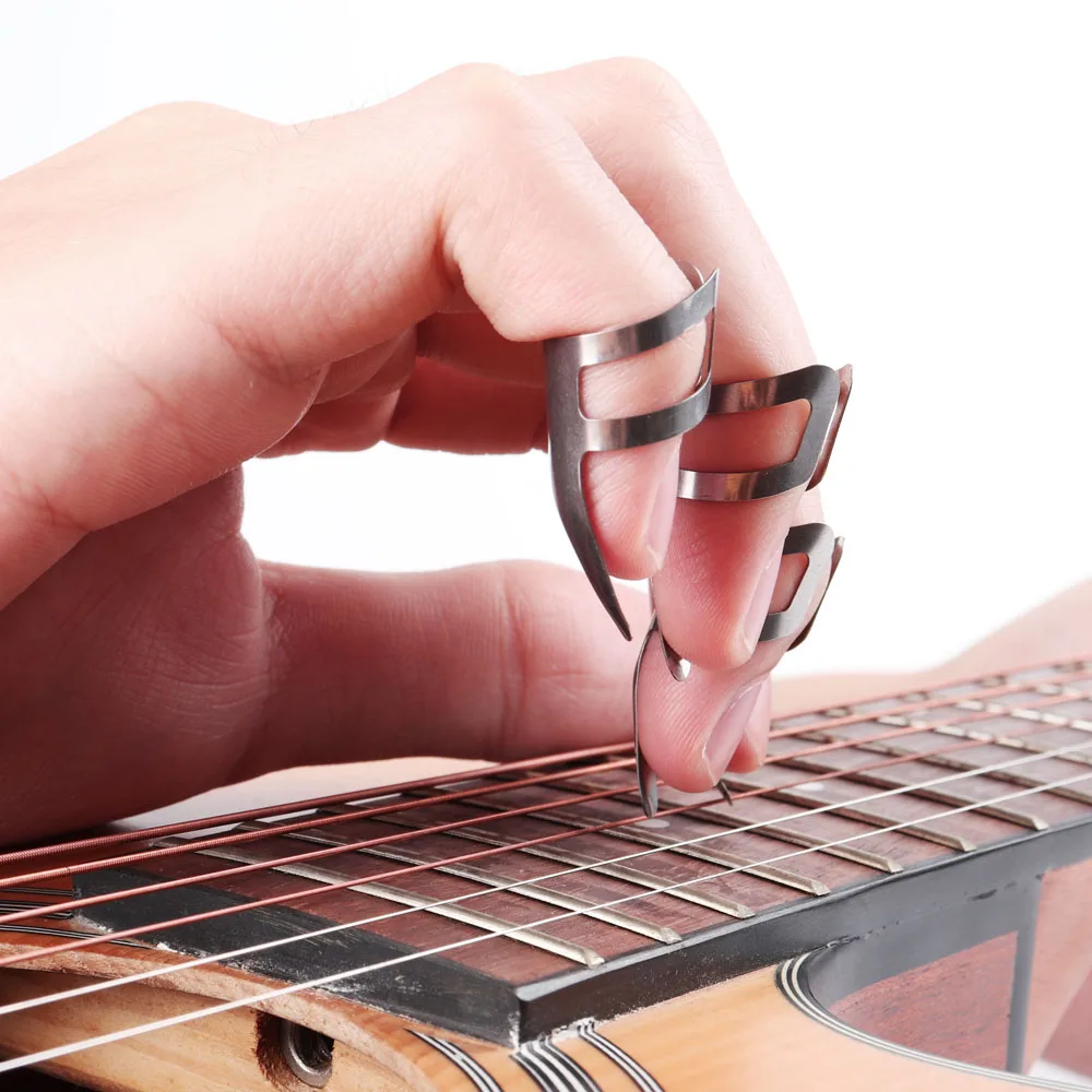 6 шт. пальчиковые палочки из серебристой нержавеющей стали металлические плащи