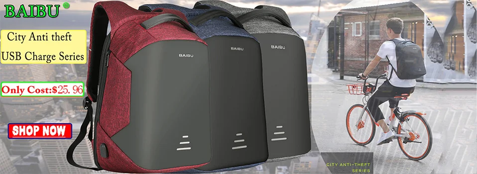 Мода 15 дюймов ноутбук рюкзак мужской моды Для мужчин нейлоновая сумка Powerbank порт зарядки Водонепроницаемый женский рюкзак, Mochila