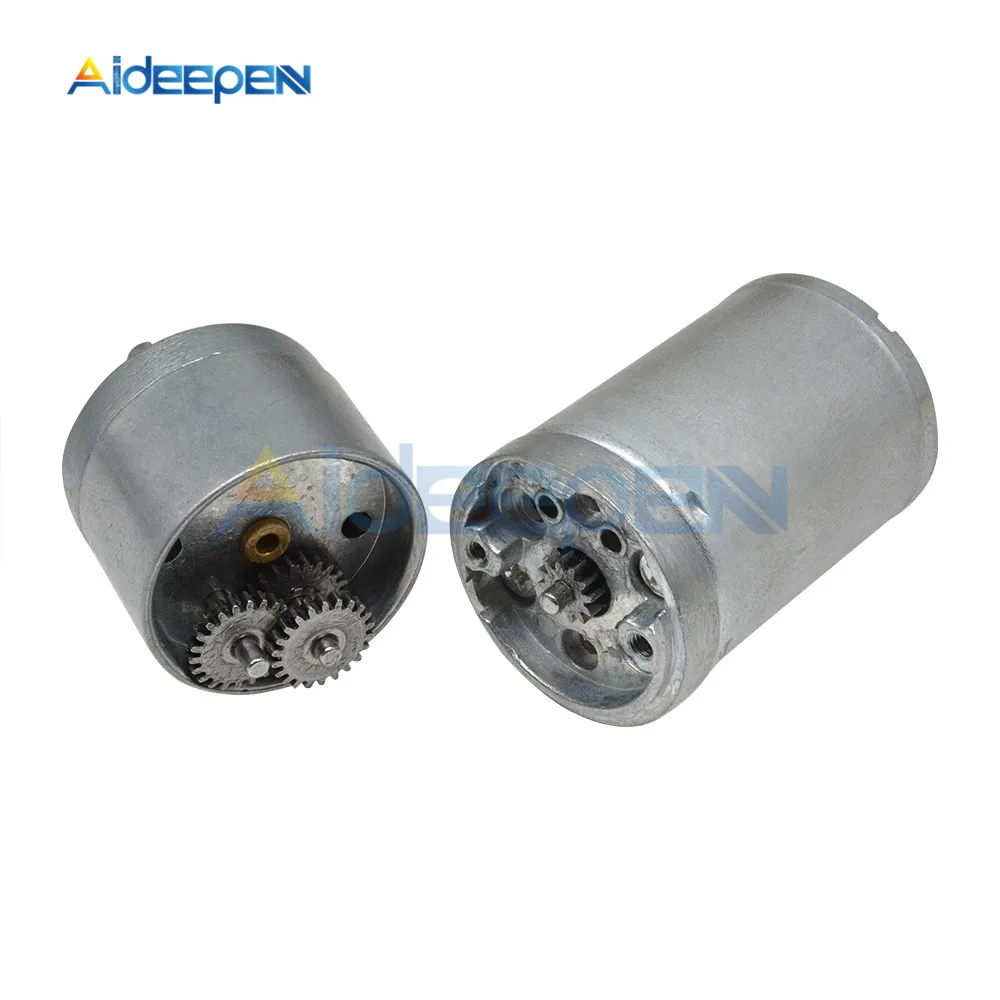 25GA370 DC 12V металлический мотор-редуктор с высоким крутящим моментом редуктор