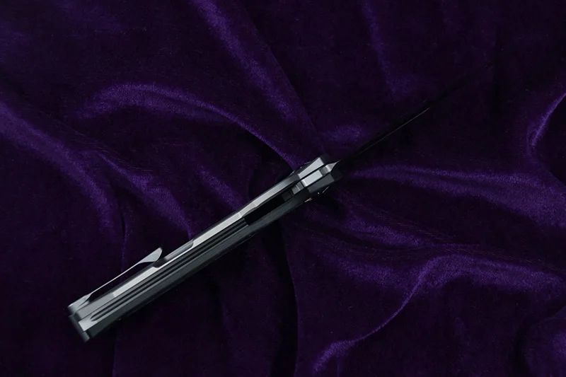 LEMIFSHE custom 0999 Флиппер складной нож m390 сталь CF титановая ручка Открытый Отдых Охота Карманный кухонный инструмент EDC инструмент