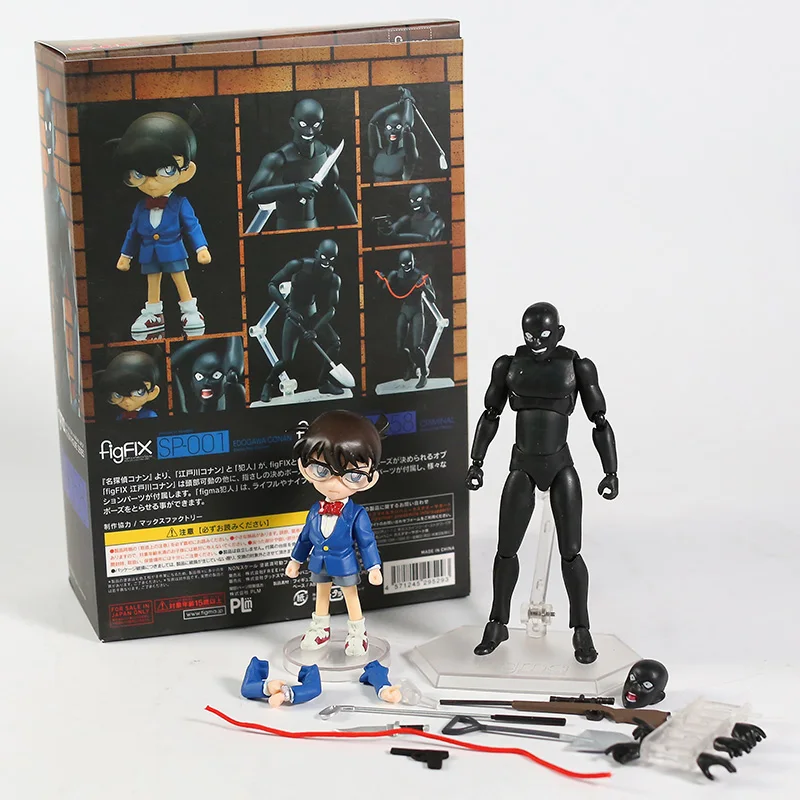 Рубашка в стиле детектива Конана FigFIX SP 001 & Figma 058 ПВХ движущаяся фигурка
