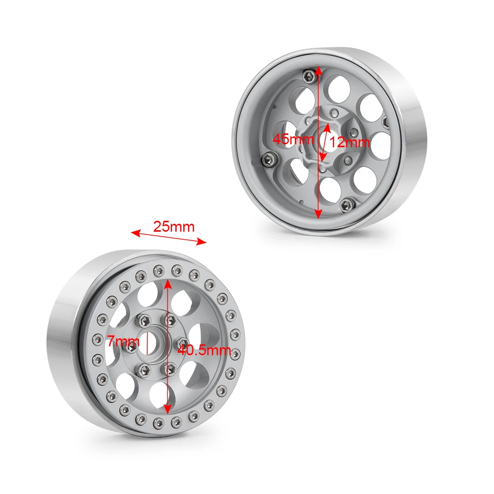 yeahrun 4 шт компл beadlock alum 19 дюймов колёсн