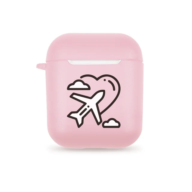 27 Мураками Такаши солнце цветок Gudetama собака мультфильм шаблон Мягкий ТПУ чехол для Apple Airpods 1/2 Bluetooth Беспроводная сумка для наушников коробка - Цвет: 27