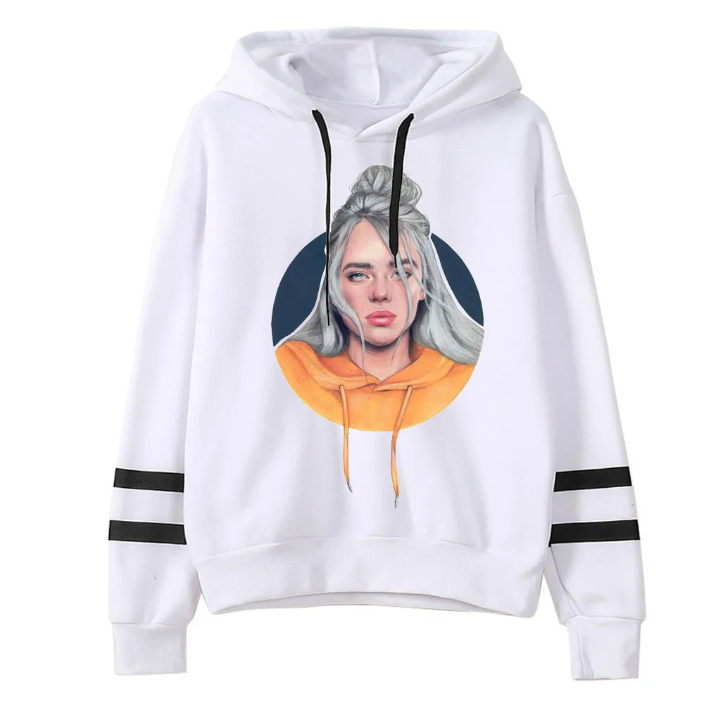 Billie EIlish Женская толстовка с капюшоном Толстовка в повседневном стиле модная