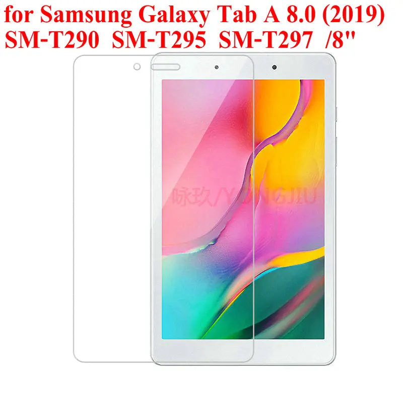 SAM SM-T290 SM-T295 Закаленное Стекло чехол для экрана для Samsung Galaxy Tab A 8,0 планшет SM-T290 SM-T295 SM-T297 " планшет Стекло пленка - Цвет: SAM SM-T290 SM-T295