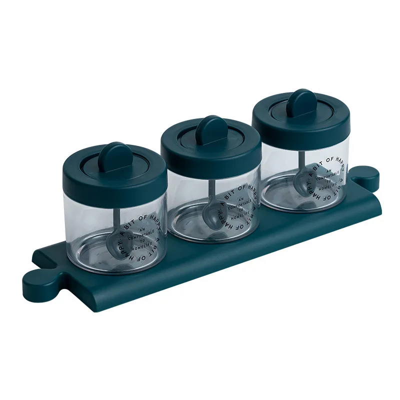 Новый специй бутылка-органайзер Пластик банки для хранения соль специи и емкость