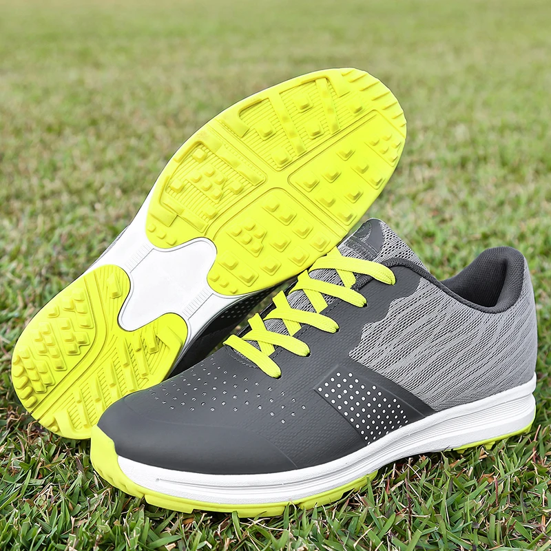 

Spring Mesh Golf Shoes Men's Professional Golf Shoes Golf Sneakers for Male Athletics Breathable Sports Tour Golf Shoe Spikeless