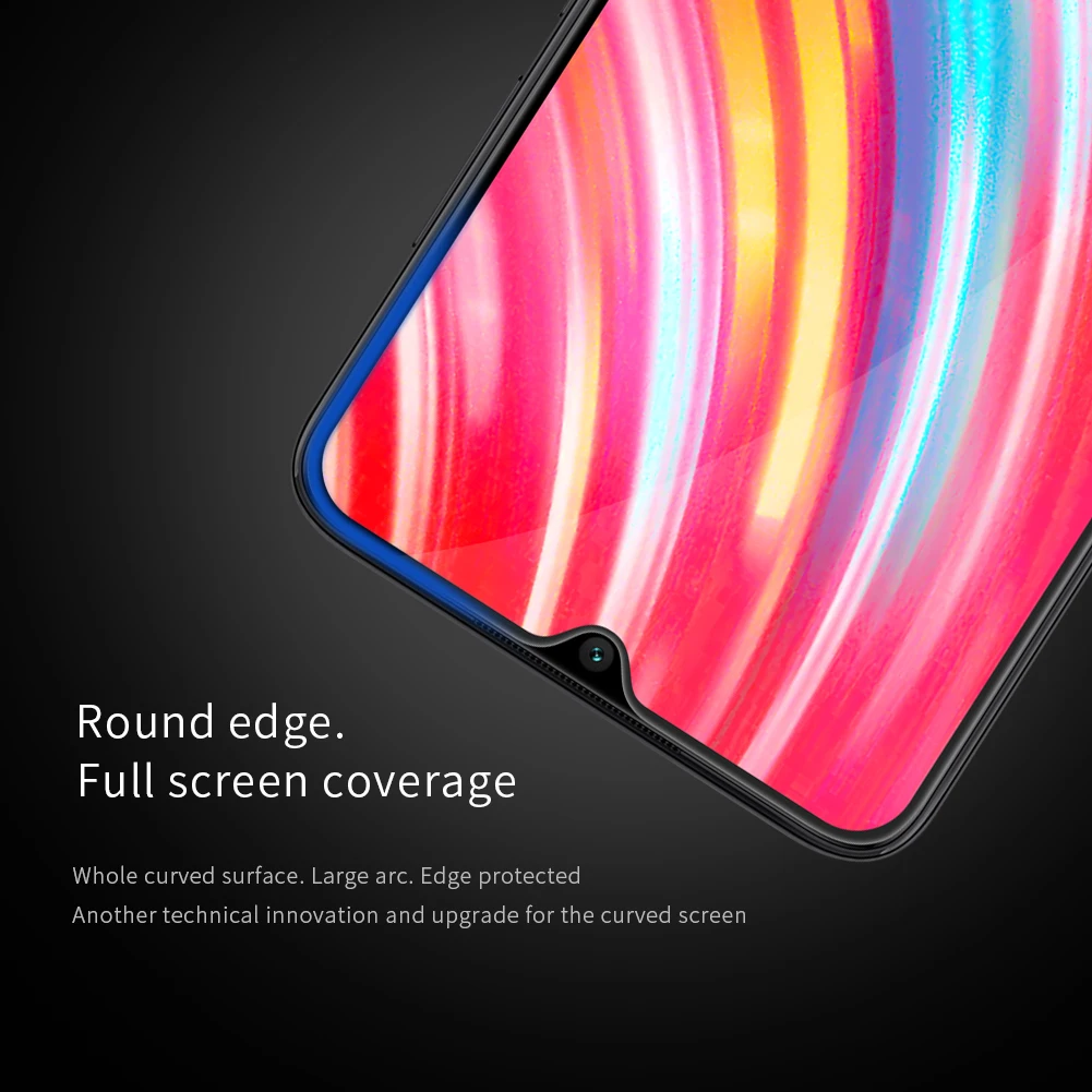 Nillkin для Xiaomi Redmi Note 8 Note8 Pro Закаленное стекло протектор экрана XD полное покрытие 3D защитное стекло на Redmi Note 8 Pro