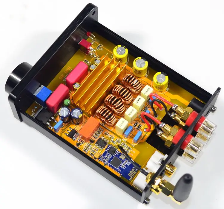 Мини TPA3116 Bluetooth PCM5102 DAC 5,0 HIFI Цифровой домашний усилитель 50 Вт* 2