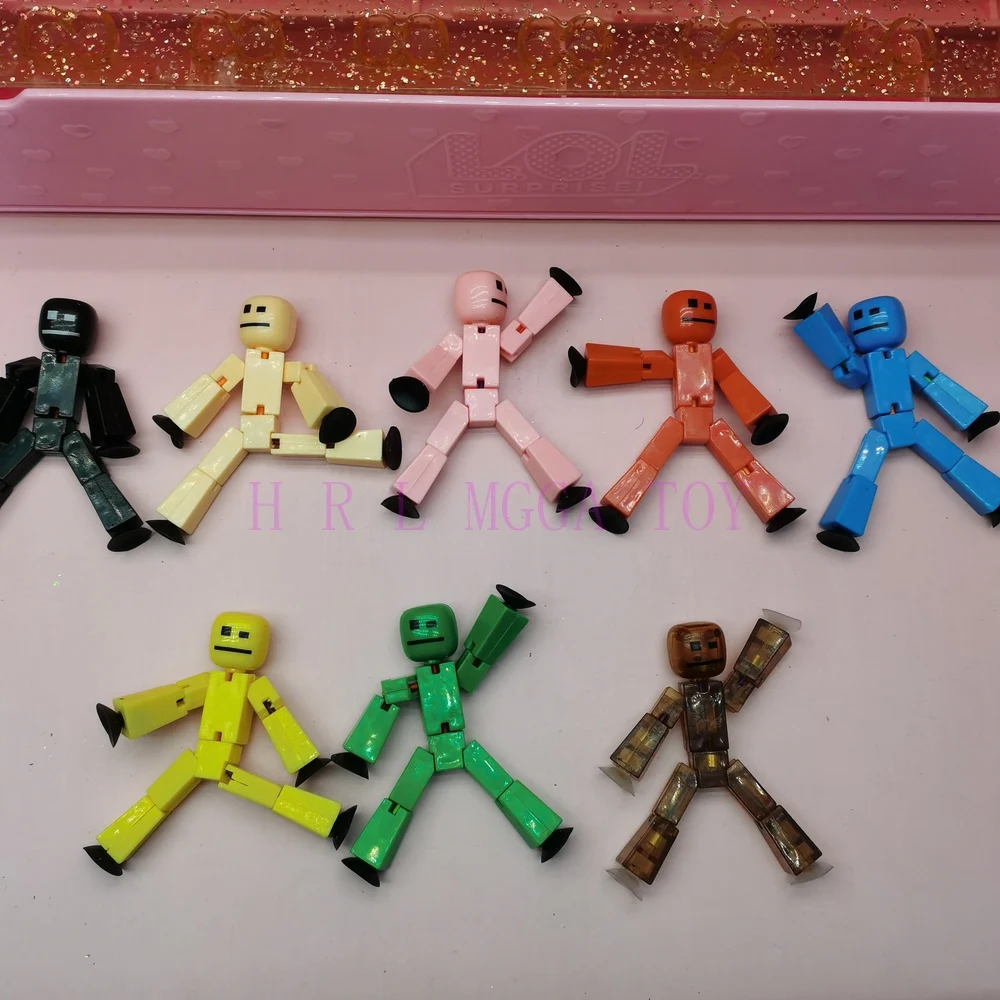 Стикбот на присоске 4 шт./10 шт./компл. липкий робот-присоска для фотостудии