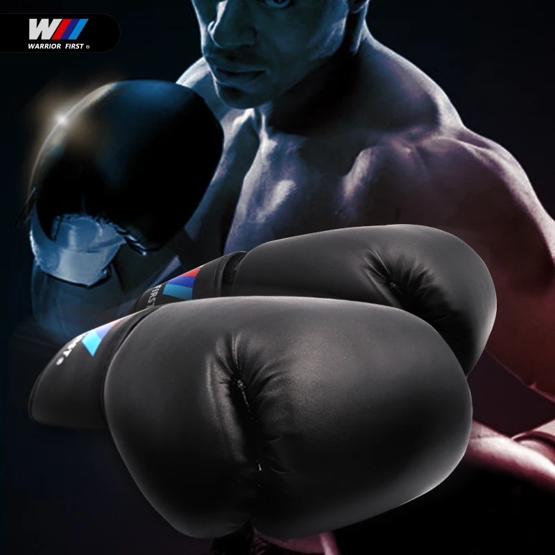 Горячая Распродажа 1 пара Боксерские перчатки для взрослых MMA Муай Тай боксерские