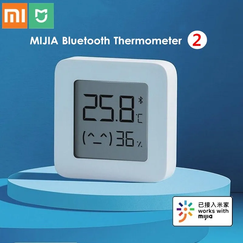 Оригинальный Bluetooth-термометр XIAOMI Mijia 2 беспроводной умный электрический цифровой