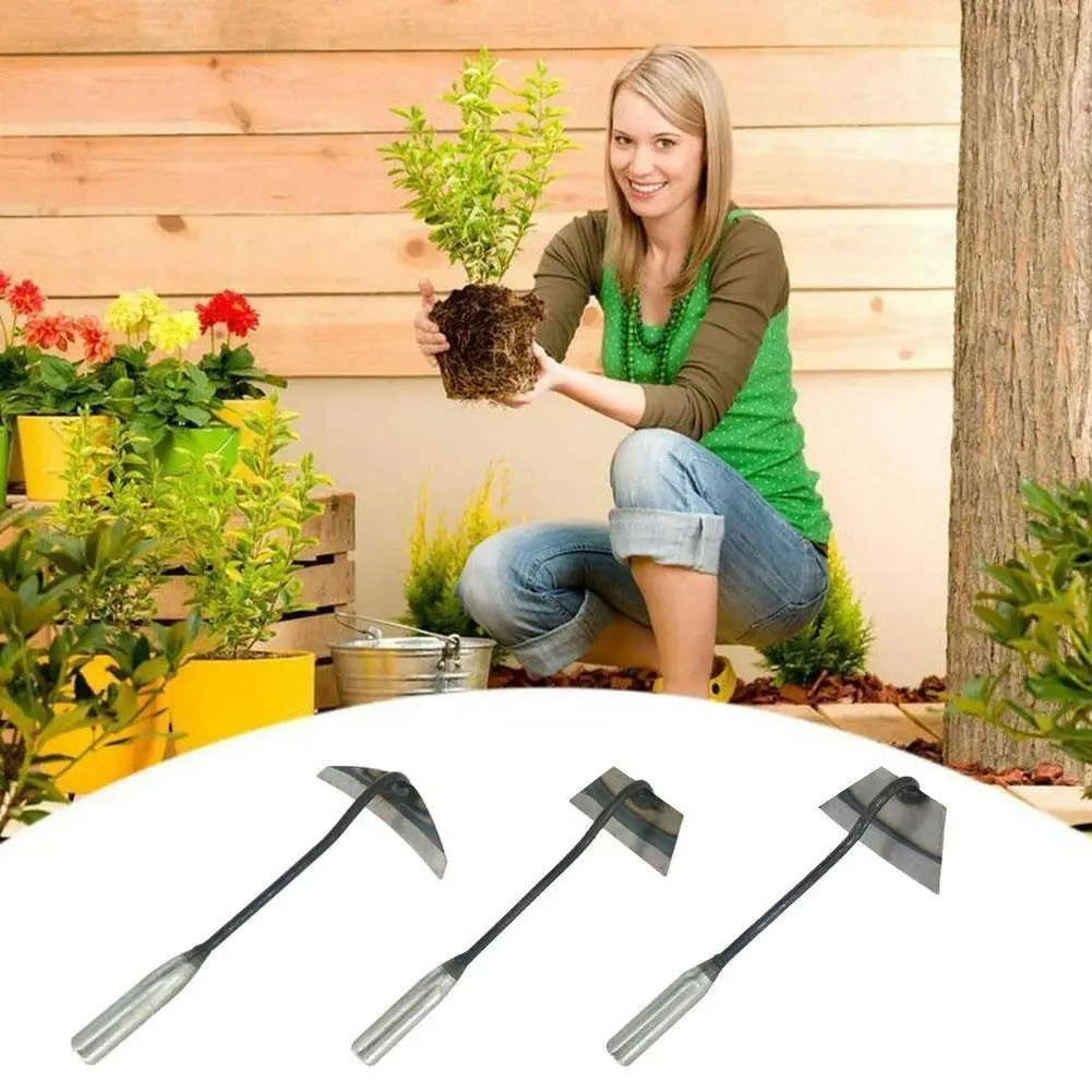 

1PC Outdoor Vegetable Digging And Weeding Small Hoe For Planting Vegetable Farm Garden Weeding Portable Small Hoe