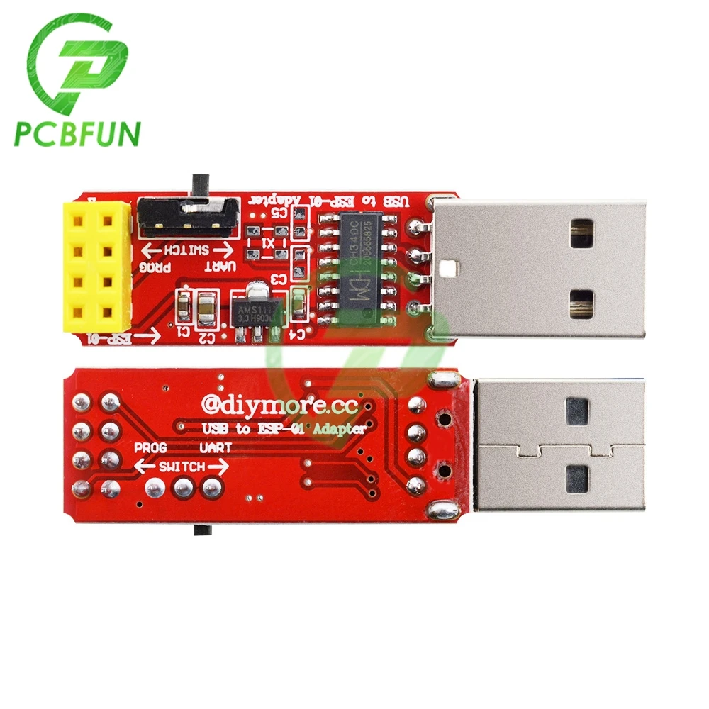 CH340 ESP8266 ESP-01/01S WI-FI плата адаптера Модуль 4 5 V-5 V 3 уровня логики с CH340G драйвер UART Для