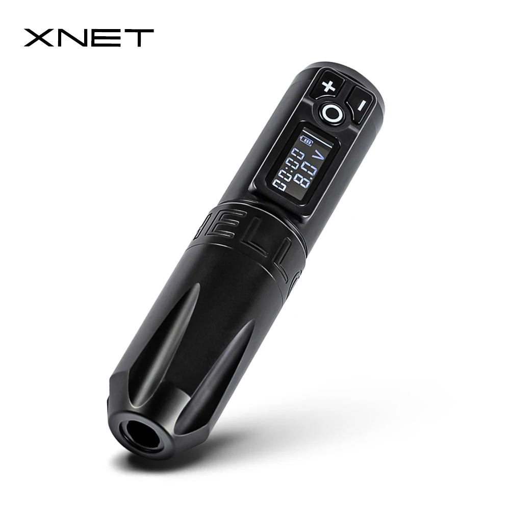 XNET Trident Portable Wireless Battery Tattoo Machine Pen Gun Strong Coreless Motor LED Digital Display for Tattoo Art